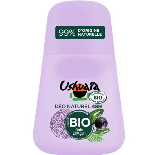Ushuaïa - Déodorant Bio 48h - Baie D' Açaï - 