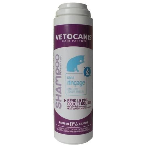 Vetocanis Shampoing Sans Rincage - Pour Chat