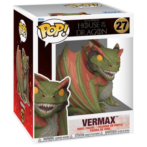 Figurine Funko Pop - House Of The Dragon N°27 - Vermax - 15 Cm (83461)