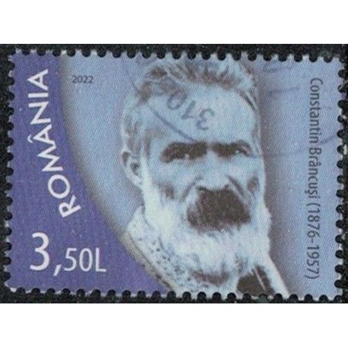 Roumanie 2022 Oblitéré Used Constantin Brancusi Sculpteur Designer Y&t Ro 6804 Su