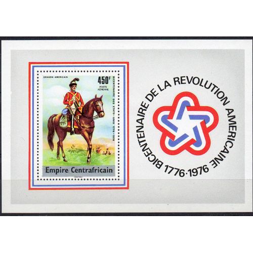 Centrafrique ( Empire ) Bicentenaire De La Révolution Américaine 1776-1976