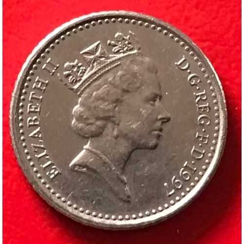 5 Pence - Elizabeth I I 3e Effigie - 1997 - Royaume Uni