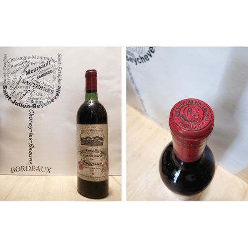 Château Grand Puy Lacoste 1981 - Pauillac - 5ème Grand Cru Classé - 1 X 75 Cl - Rouge