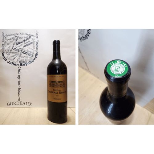 Château Cantenac Brown 2005 - Margaux - 3ème Grand Cru Classé - 1 X 75 Cl - Rouge