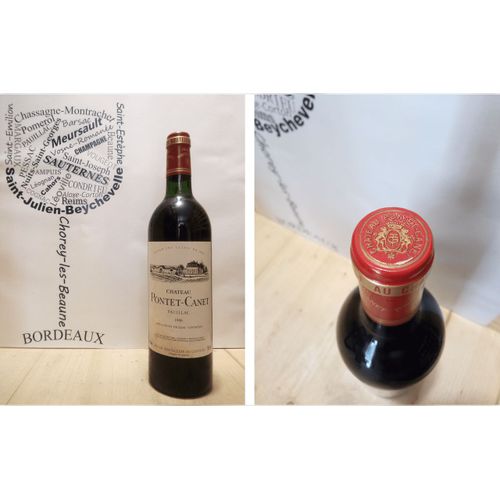 Château Pontet Canet 1986 - Pauillac - 5ème Grand Cru Classé - 1 X 75 Cl - Rouge