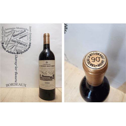 Château La Mission Haut-Brion 1990 - Pessac-Léognan - Cru Classé De Graves - 1 X 75 Cl - Rouge
