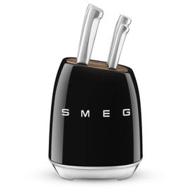 Bloc 6 Couteaux Vintage Noir Smeg