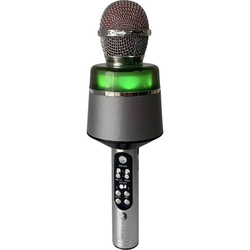 Microphone karaoké Bluetooth pour Enfants N-GEAR Star Mic Argent