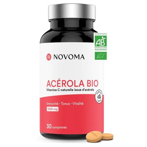 Acérola Bio (30 Caps)|Super Aliments|Novoma 