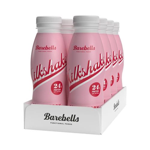 Pack De Barebells Milkshake (8x330 Ml)|Fraise|Boissons Protéinées|Barebells 