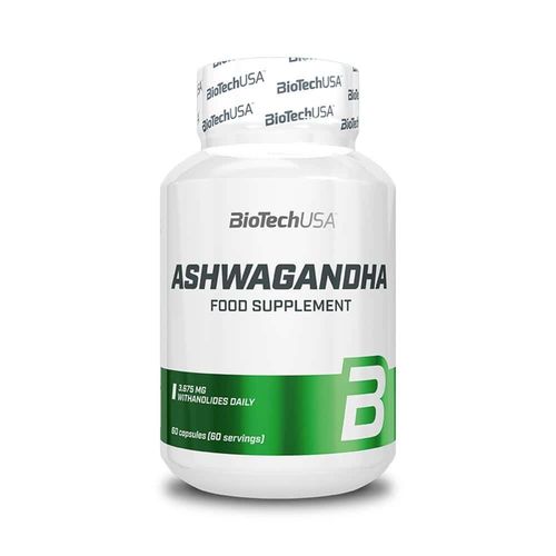 Ashwagandha (60 Caps)|Ashwagandha|Biotech Usa 