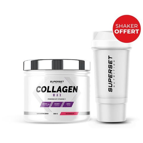Collagen Max (350g) Pastèque - Shaker Offert|Collagène|Superset Nutrition 