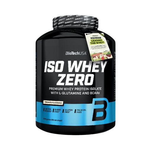 Iso Whey Zero (2,27kg)|Tiramisu|Whey Isolate|Biotech Usa
