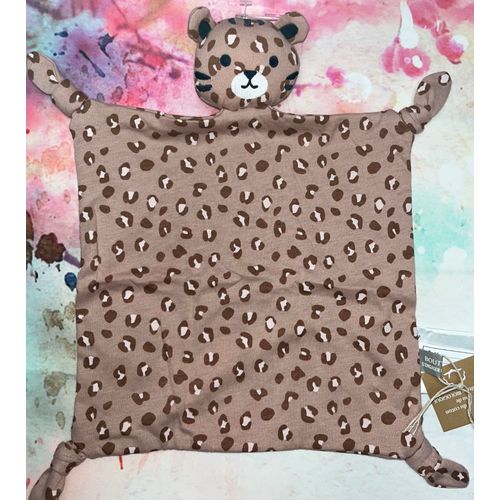Doudou Leopard Bout'chou Marron Jouet Peluche Bebe Naissance