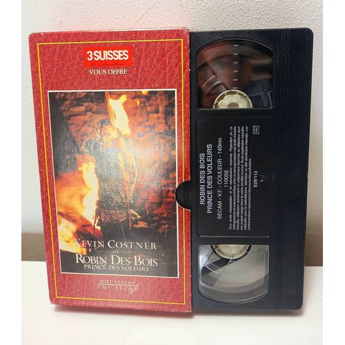 Cassette VHS " Robin des bois, prince des voleurs"