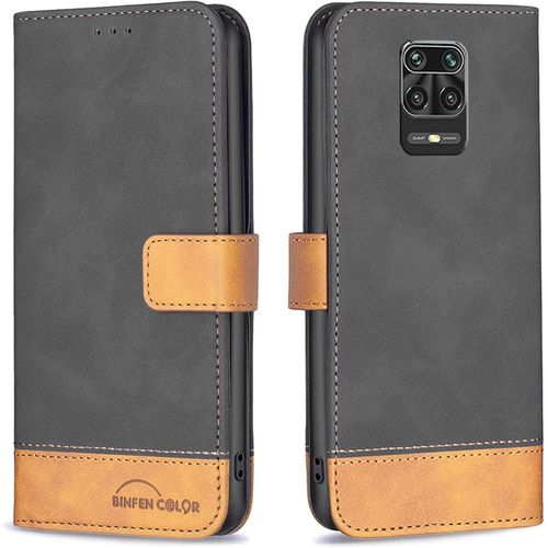 Pour Xiaomi Redmi Note 9s / Xiaomi Redmi Note 9 Pro (Pas Pour Redmi Note 9) Coque Étui Housse Portefeuille Flip Case Cuir Rabat Clapet Avec Porte Carte Magnétique Antichoc Etui Coque,Noir