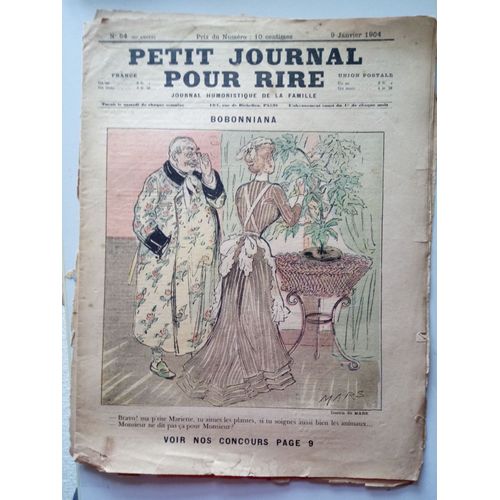 Petit Journal Pour Rire Et Numéro Spécial Du Rire "La Maison Du Rire", Incomplet