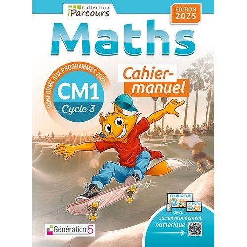 Maths Cm1 - Cahier-Manuel