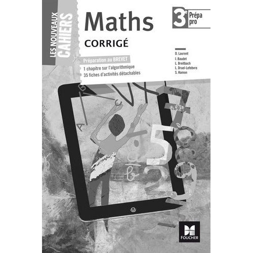 Maths 3e Prépa Pro - Corrigé