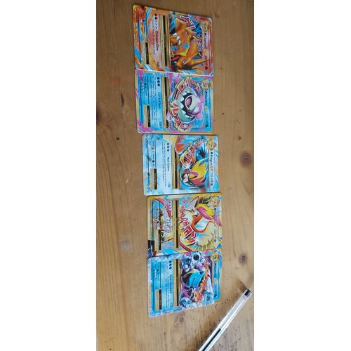 Lots De 5 Cartes Pokemon