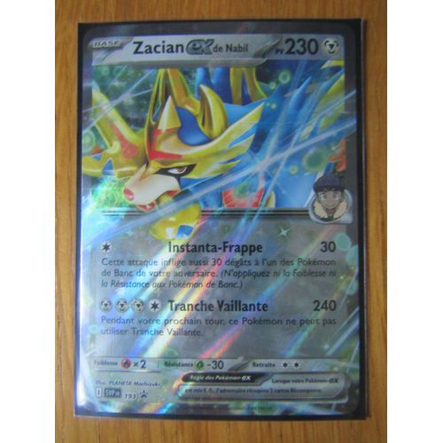 Zacian Ex De Nabil - Promo - Svp193