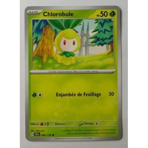 Pokémon Chlorobule 006 / 159 Aventures Ensemble Ev09