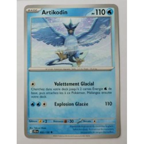 Pokémon Artikodin 032 / 159 Aventures Ensemble Ev09