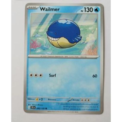 Pokémon Wailmer 040 / 159 Aventures Ensemble Ev09