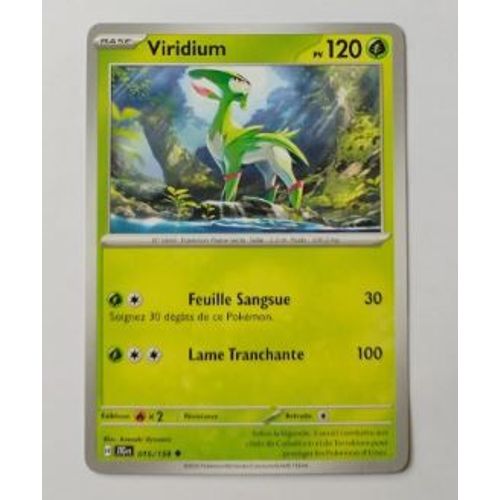 Pokémon Viridium 015 / 159 Aventures Ensemble Ev09