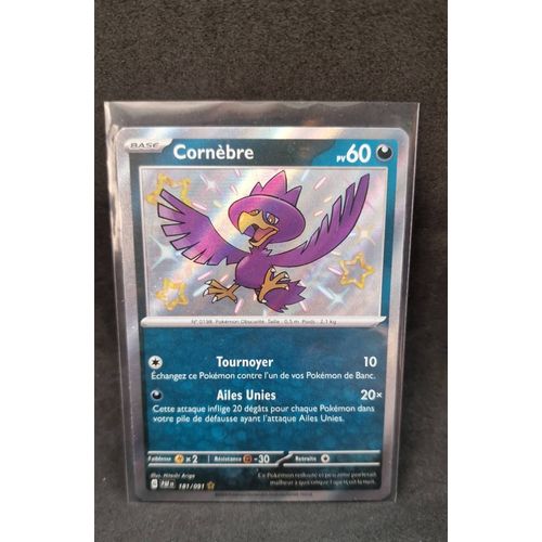 Carte Pokemon Cornebre 181/091