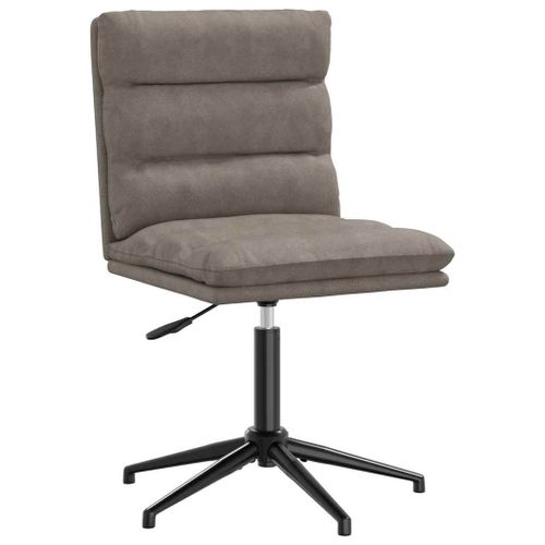 Vidaxl Chaise De Salle À Manger Gris Similicuir