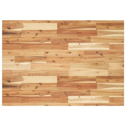 Vidaxl Dessus De Bureau Fini À L'huile 80x70x2 Cm Bois D'acacia Massif
