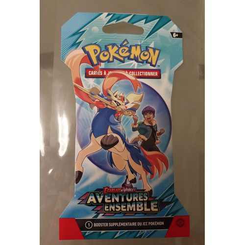 Asmodee Pokémon Jcc - Écarlate Et Violet - Pack De Booster Blister Ev09 Aventures Ensemble (1 Booster Aléatoire) - Fr