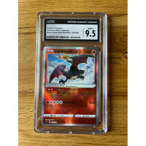 Pokémon Dracaufeu Radieux Black Flame Deck Bluid Box