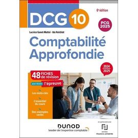 Comptabilité Approfondie Dcg 10 - 48 Fiches De Révision