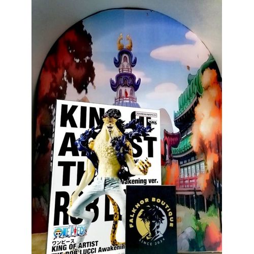 Rob Lucci Figurine One Piece King Of Artist Awakening Vers. Objet De Collection Manga Statue