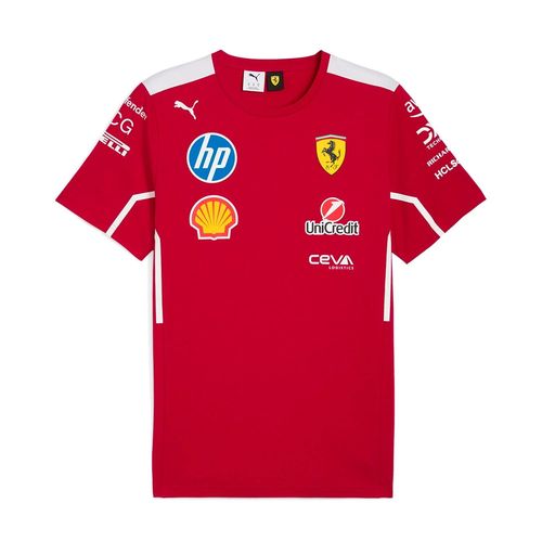 T-Shirt Team Scuderia Ferrari Hp Enfant Et Adolescent
