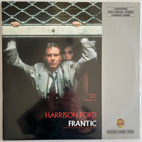 Laserdisc Frantic 1988 Vf - Roman Polanski