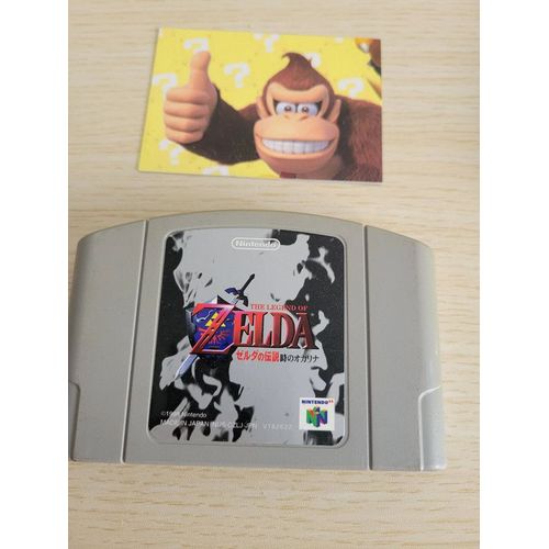 Zelda Ocarina Of Time Nintendo 64 Japonais/ M5