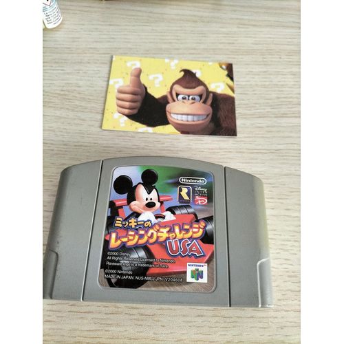 Mickey Racing Usa Nintendo 64 Japonais/ M5