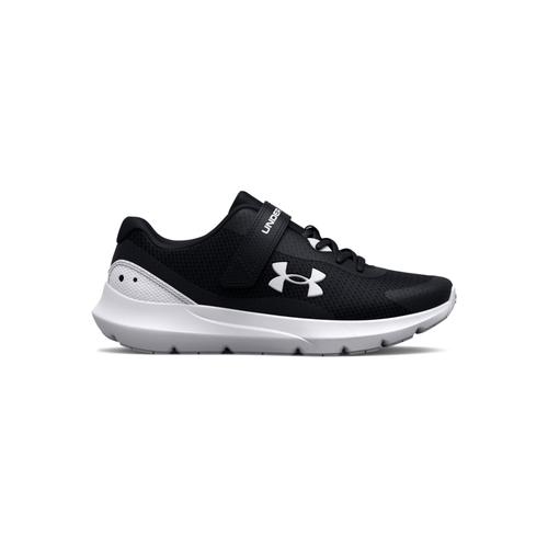 Under Armour Surge 3 Ac Baskets Chaussures De Course Enfant Noir