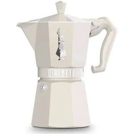 Cafetière italienne Bialetti Moka Exclusive 6 tasses Beige