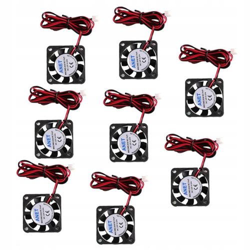 Ventilateur de refroidissement CC miniature sans balais 40 mm 4010 DC 12 V, connecteur 2 broches