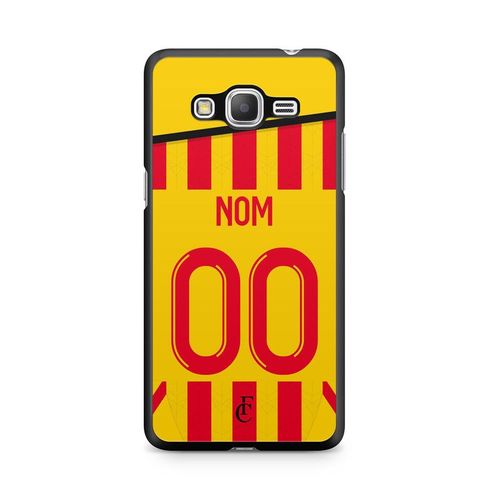 Coque De Téléphone Pour Samsung Galaxy J3 2016 ( J310 ) Maillot De Football De Lens Domicile Personnalisable Ronaldo Messi Neymar Mbappe Ref 48