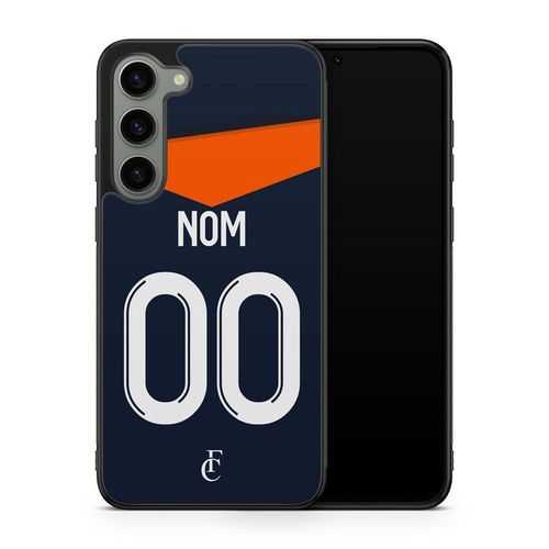Coque De Téléphone Pour Samsung Galaxy S25 Maillot De Football De Montpellier Domicile Personnalisable Ronaldo Messi Neymar Mbappe Ref 92
