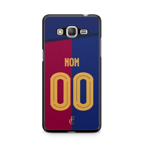 Coque De Téléphone Pour Samsung Galaxy J5 2016 ( J510 ) Maillot De Football De Barcelone Domicile Personnalisable Ronaldo Messi Neymar Mbappe Ref 46