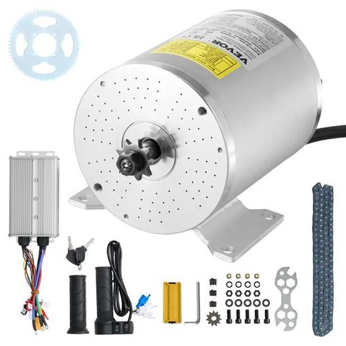 Kit De Moteur Électrique Sans Balais-Vevor-3000 W 72 V 4900 Tr/Min-Avec Contrôleur De Vitesse Et Kit De Poignée D'accélérateur-Autre