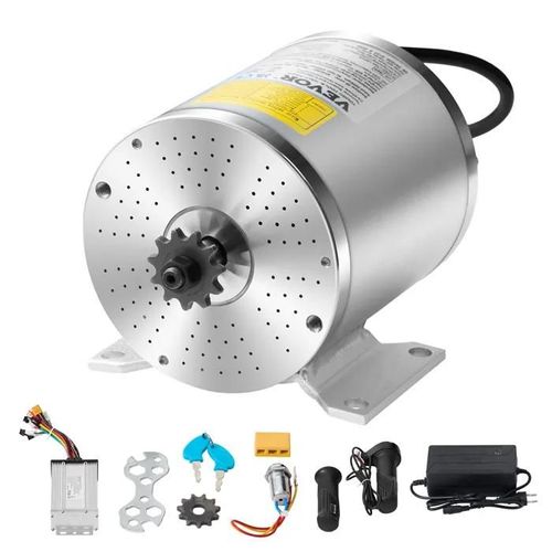 Kit De Moteur Électrique Sans Balais-Vevor-500 W 36 V 3000 Tr/Min-Avec Contrôleur De Vitesse Et Kit De Poignée D'accélérateur-Autre