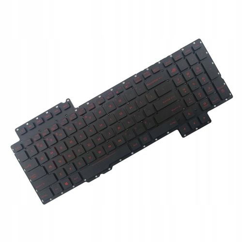 Clavier standard anglais américain rétroéclairé pour ordinateur portable ASUS ROG G752 G752V