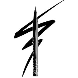 Nyx Professional Makeup - Eyeliner Feutre - Waterproof - Tracé Précis - Couleur Intense Tenue Longue Durée - Embout Ultra-Précis - Formule Vegan - Epic Ink Liner - Teinte : Black (01) 